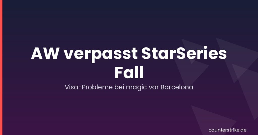 Grafik zu AW und magic vor der StarLadder StarSeries Fall in Barcelona