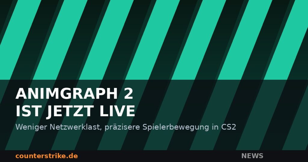Grafik zum CS2 AnimGraph 2 Performance-Update