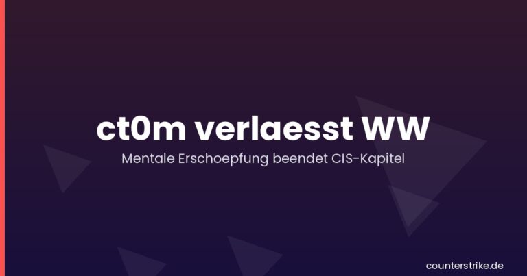 Grafik zum Abgang von ct0m bei WW wegen mentaler Erschoepfung