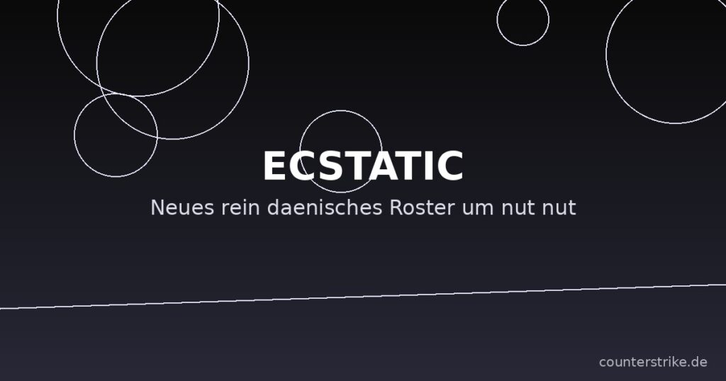 ECSTATIC praesentiert neues daenisches Roster mit nut nut, Grafik counterstrike.de