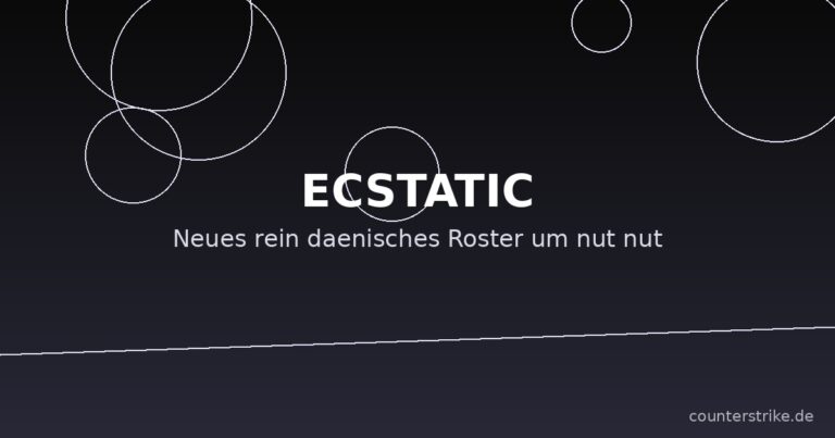 ECSTATIC praesentiert neues daenisches Roster mit nut nut, Grafik counterstrike.de