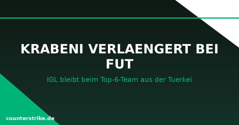 Grafik zur Vertragsverlängerung von Krabeni bei FUT in Counter-Strike 2