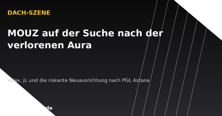 Grafik zum Artikel ueber MOUZs Kaderumbau mit xelex und jL auf counterstrike.de