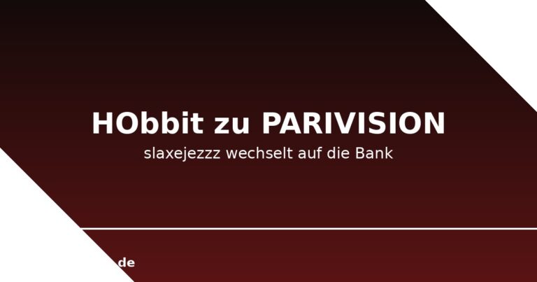 PARIVISION verpflichtet HObbit, slaxejezzz wechselt auf die Bank