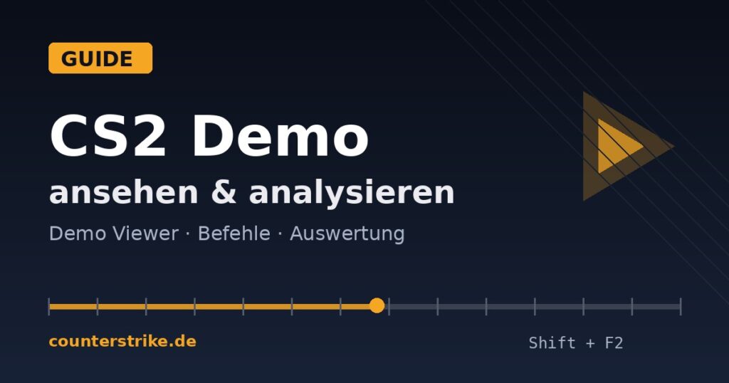 Beitragsbild: CS2 Demo ansehen und analysieren – Guide zu Demo Viewer, Befehlen und Auswertung auf counterstrike.de