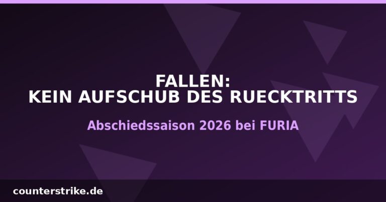 Grafik zu FalleNs Ankündigung, seinen Rücktritt zum Ende der Saison 2026 nicht zu verschieben
